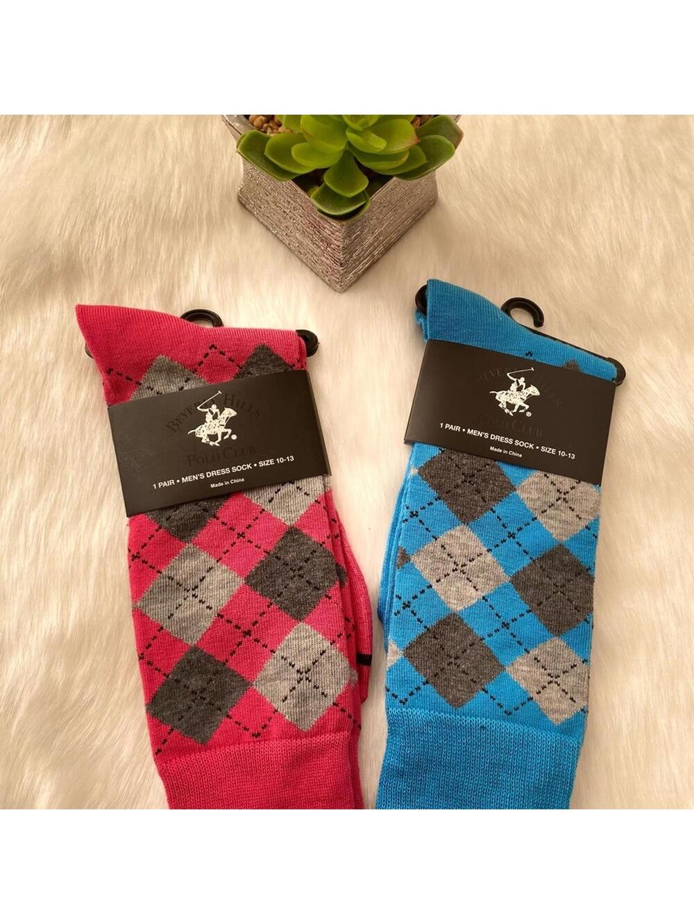Polo Ralph Lauren Men's Dress Socks 2 Pair Set Size 10-13 - Picture 1 of 2